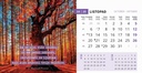 "MOTIVACIJSKI" 13 list., dim: 20,5x14,5 cm, stolni kalendar, koverta, P/100