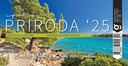 "PRIRODA" 13 list., dim: 20,5x14,5 cm, stolni kalendar, koverta, P/100