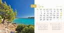"PRIRODA" 13 list., dim: 20,5x14,5 cm, stolni kalendar, koverta, P/100