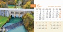 "PRIRODA" 13 list., dim: 20,5x14,5 cm, stolni kalendar, koverta, P/100