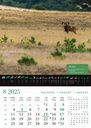 "KALENDAR LOVA" 13 list., dim: 30,5x50 cm, PVC vrećica, P/50, color kalendar