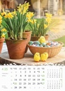 "CVIJEĆE" 13 list., dim: 24x53,5 cm, PVC vrećica, P/50, color kalendar