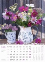 "CVIJEĆE" 13 list., dim: 24x53,5 cm, PVC vrećica, P/50, color kalendar