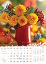 "CVIJEĆE" 13 list., dim: 24x53,5 cm, PVC vrećica, P/50, color kalendar