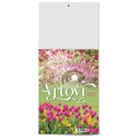 "VRTOVI" 13 list.,  dim: 24x53,5 cm, PVC vrećica, P/50, color kalendar
