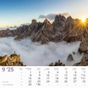 "ČARI PRIRODE" 13 lis. dim: 33x40cm, PVC vrećica, P/50, color kalendar