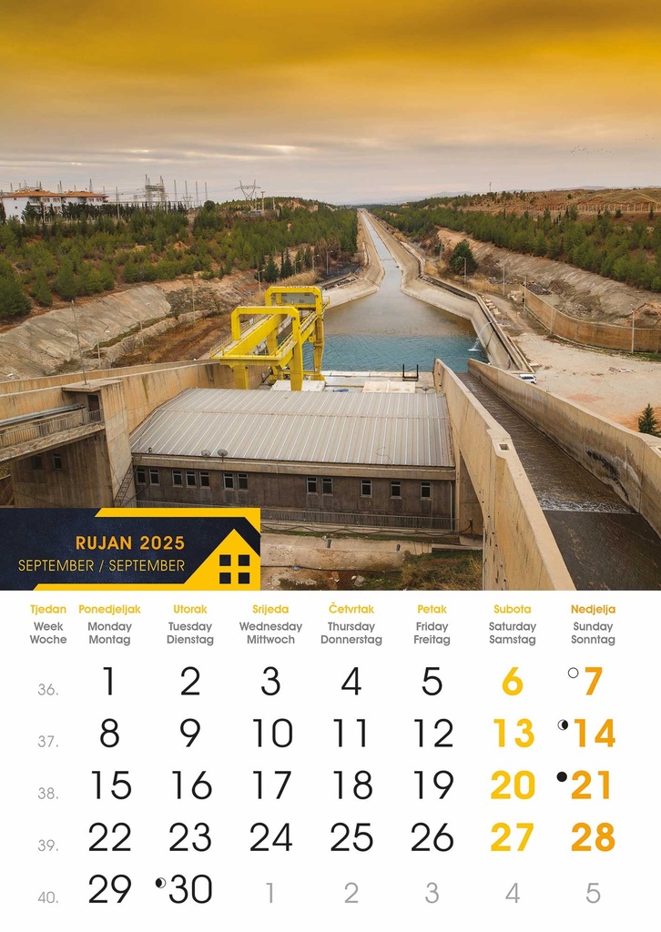 "S GRADILIŠTA" 13 list., dim: 30,5x50 cm, PVC vrećica, P/50, color kalendar