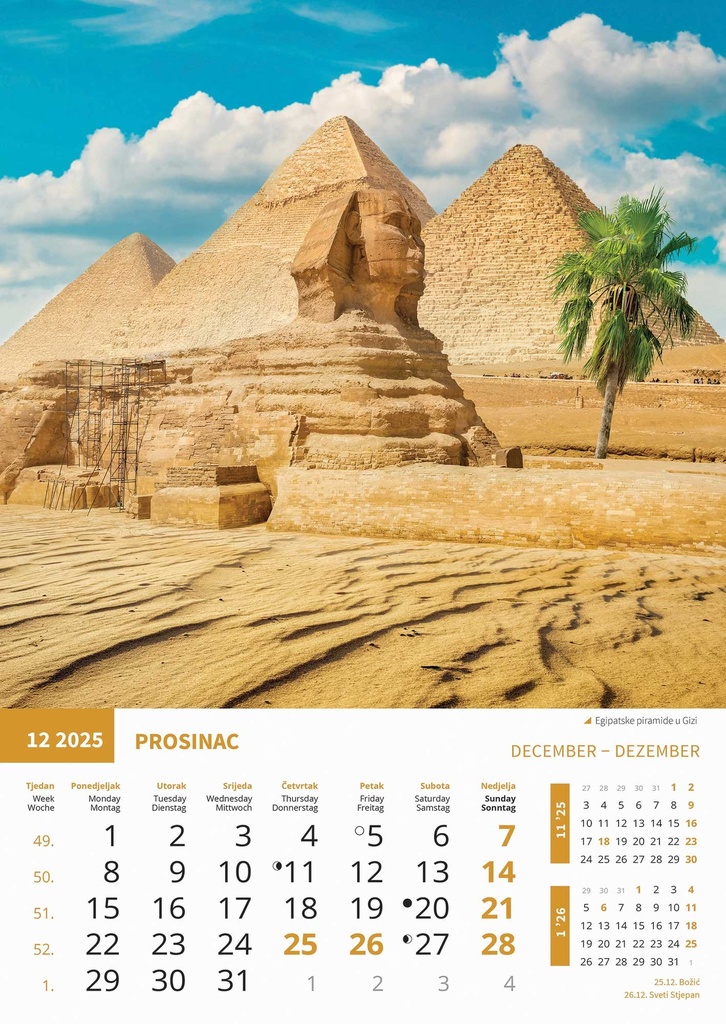 "BISERI SVIJETA" 13 list., dim: 30,5x50 cm, PVC vrećica, P/50, color kalendar