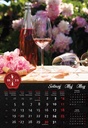 "VINO" 13 list., dim: 33x55 cm, PVC vrećica, P/40, color kalendar