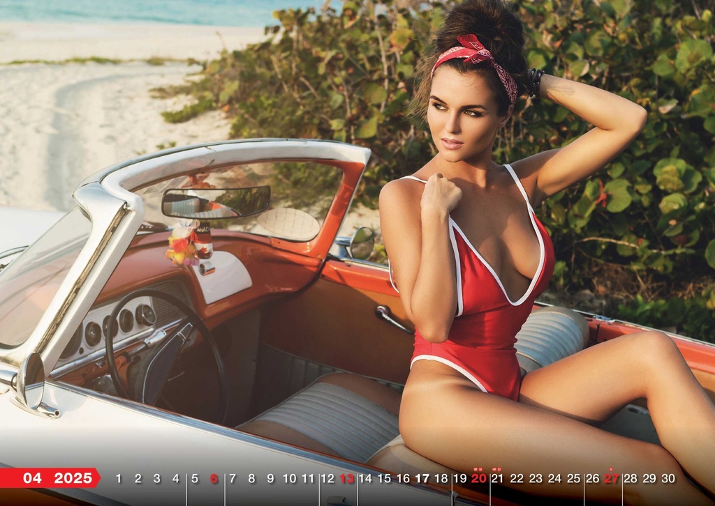 "SPEED GIRLS" 13 list., dim: 43x37,5 cm, vrećica, P/50, color kalendar 