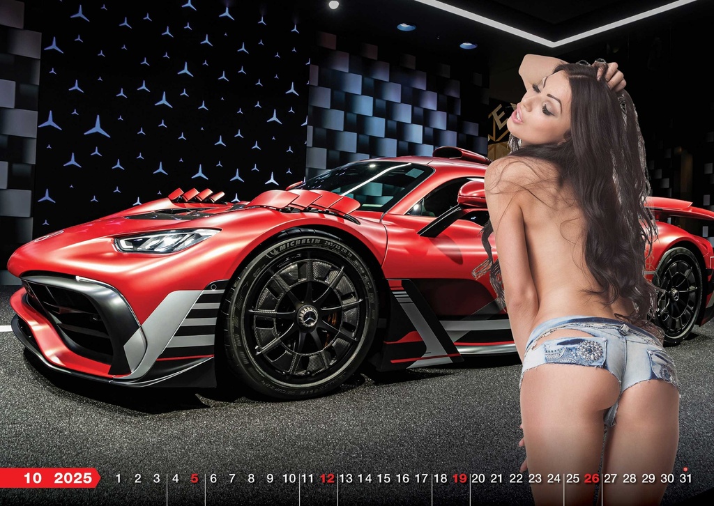 "SPEED GIRLS" 13 list., dim: 43x37,5 cm, vrećica, P/50, color kalendar 