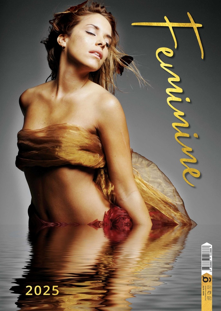 "FEMININE" 7 list., dim: 30,5x50cm, PVC vrećica, P/50, color kalendar