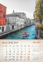 "VINTAGE GRADOVI" 13 list., dim: 33x55cm, PVC vrećica, P/40, color kalendar