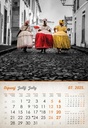 "VINTAGE GRADOVI" 13 list., dim: 33x55cm, PVC vrećica, P/40, color kalendar