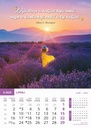 "MOTIVACIJSKI KALENDAR" 13 list., dim: 30,5x50 cm, PVC vrećica, P/50, color kalendar 