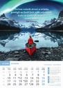 "MOTIVACIJSKI KALENDAR" 13 list., dim: 30,5x50 cm, PVC vrećica, P/50, color kalendar 