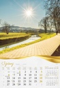 "MOJA ZLATNA SLAVONIJA i BARANJA"  13 list., dim: 33x55 cm, PVC vrećica, P/40, color kalendar