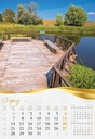 "MOJA ZLATNA SLAVONIJA i BARANJA"  13 list., dim: 33x55 cm, PVC vrećica, P/40, color kalendar