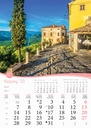"ROMANTIČNA HRVATSKA" 13 list., dim: 30,5x50 cm, PVC vrećica, P/50, color kalendar
