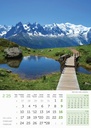 "VRHOVI SVIJETA" 13 list., dim: 30,5x50 cm, PVC vrećica, P/50, color kalendar 