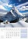 "VRHOVI SVIJETA" 13 list., dim: 30,5x50 cm, PVC vrećica, P/50, color kalendar 
