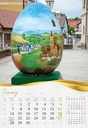 "BAJKOVITO ZAGORJE I MEĐIMURJE" 13 list., dim: 33x55 cm, PVC vrećica, P/40, color kalendar