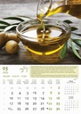 "MASLINE" 13 list., dim: 30,5x50 cm, PVC vrećica, P/50, color kalendar