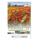 "PRIRODA" 13 list., dim: 30,5x50 cm, PVC vrećica, P/50, color kalendar