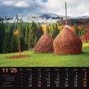 "SEOSKA IDILA" 13 list., dim:  33x40cm, PVC vrećica, P/50, color kalendar