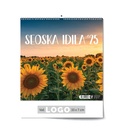 "SEOSKA IDILA" 13 list., dim:  33x40cm, PVC vrećica, P/50, color kalendar