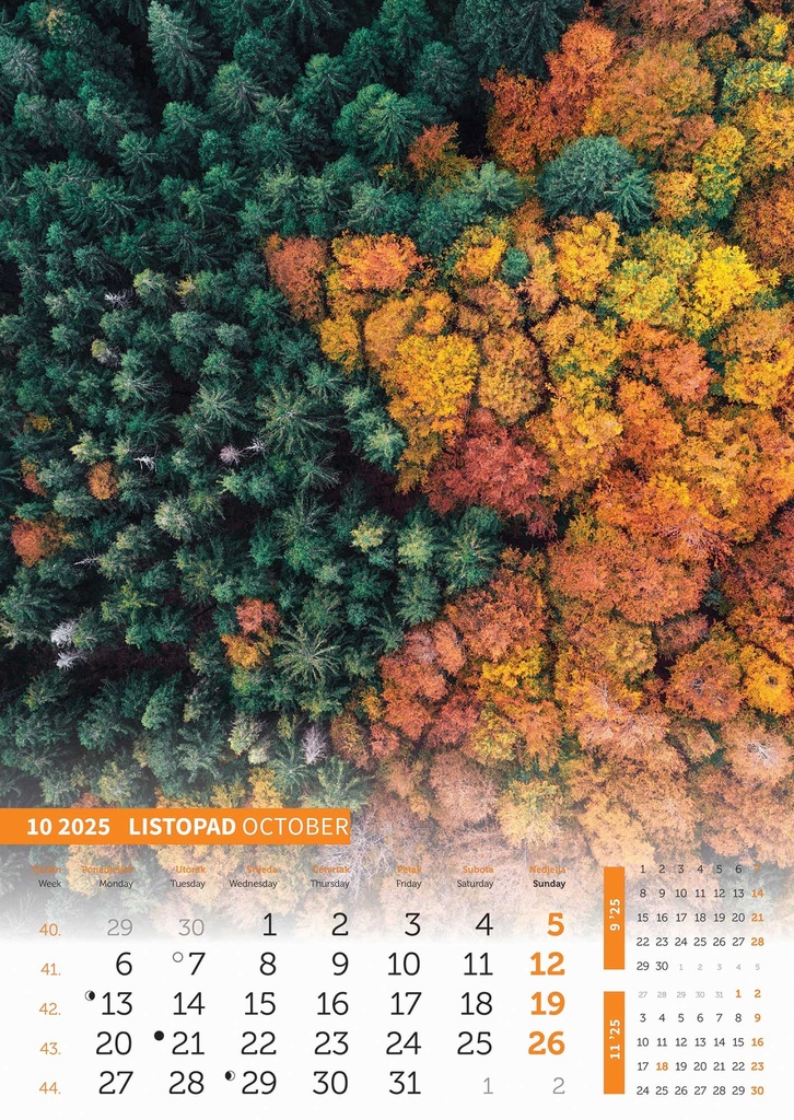 "IGRE BOJA" 13 sheets., format: 30,5x50 cm, PVC bag, P/50, color calendar