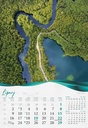 "ŠUME, VODE I MORE" 13 sheets, format: 33x55 cm, PVC bag, P/40, color calendar
