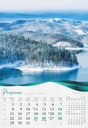 "ŠUME, VODE I MORE" 13 sheets, format: 33x55 cm, PVC bag, P/40, color calendar
