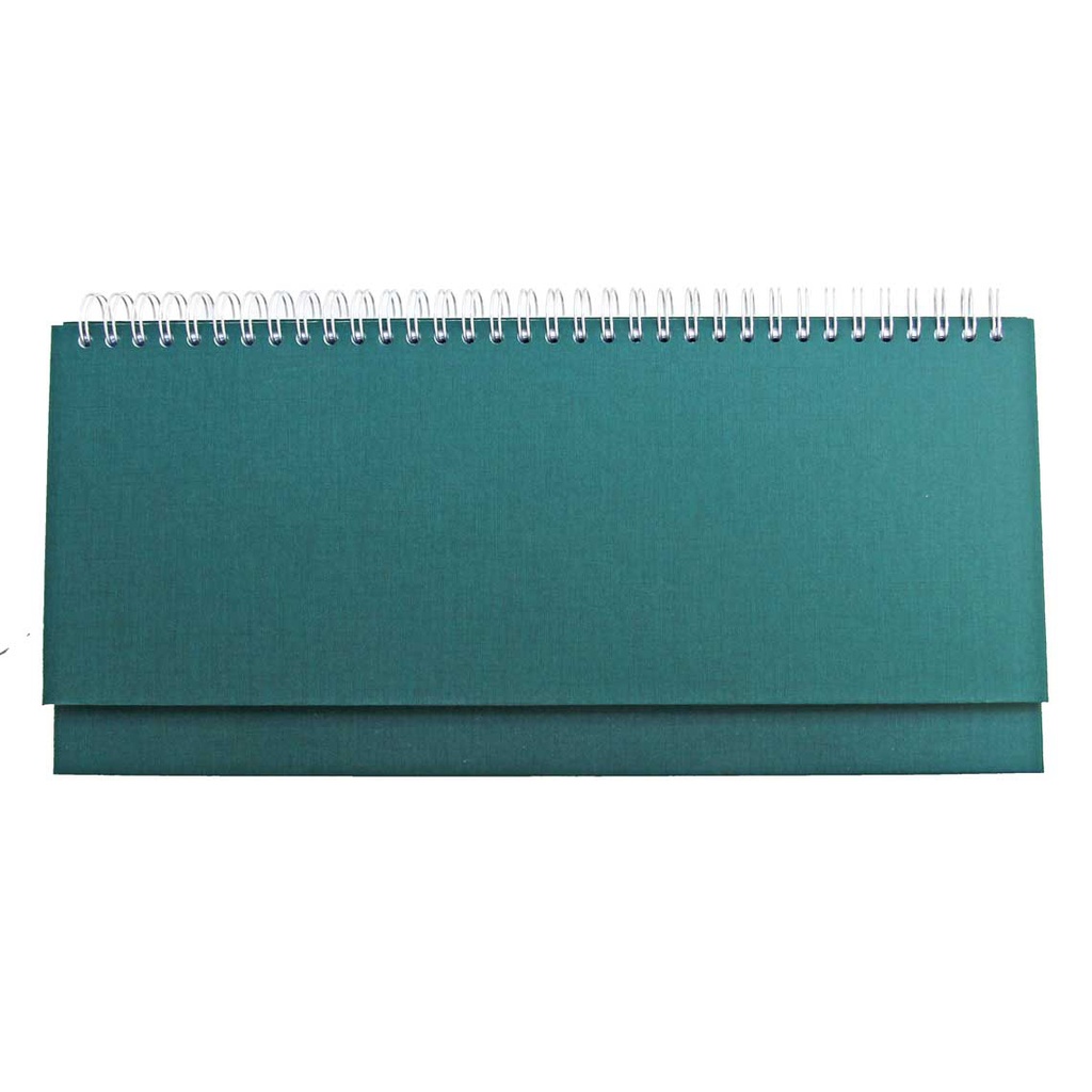 Planer STOLNI BRISTOL ZELENI, spiralni, dim:30x14,5cm, 128 str. P/50