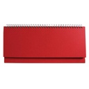 Planer STOLNI BRISTOL CRVENI, spiralni, dim:30x14,5cm, 128 str. P/50