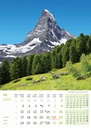 "VRHOVI SVIJETA" 13 sheets, format: 30,5x50 cm, PVC bag, P/50, color calendar 