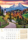 "VRHOVI SVIJETA" 13 sheets, format: 30,5x50 cm, PVC bag, P/50, color calendar 
