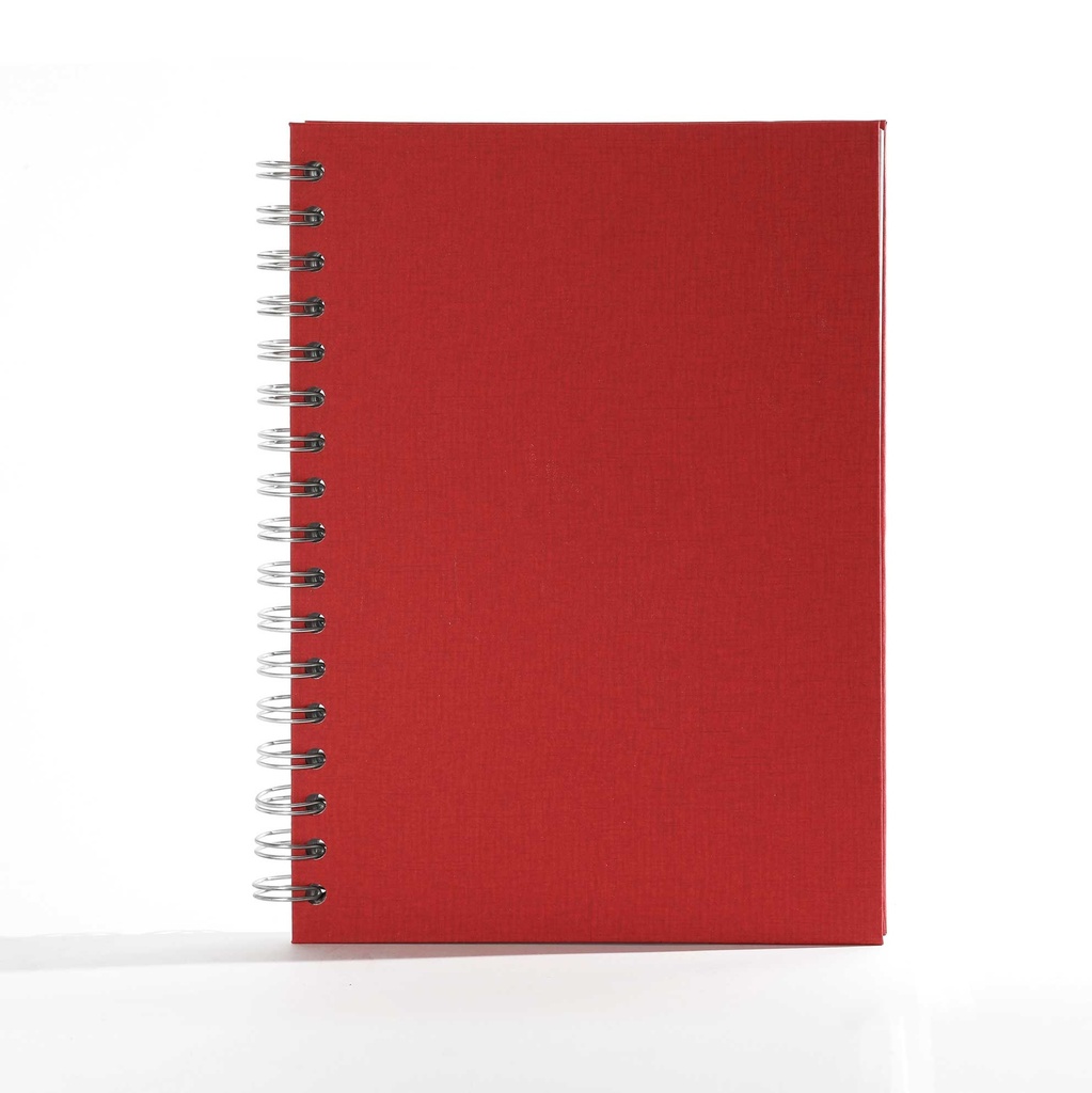 "ROKOVNIK" red, wire bound B5, format: 16,5x23,5 cm, 192 pages, P/25