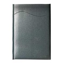 "TALIS A5" anthracite diary, format: 14x21 cm, 192 pages, P/20