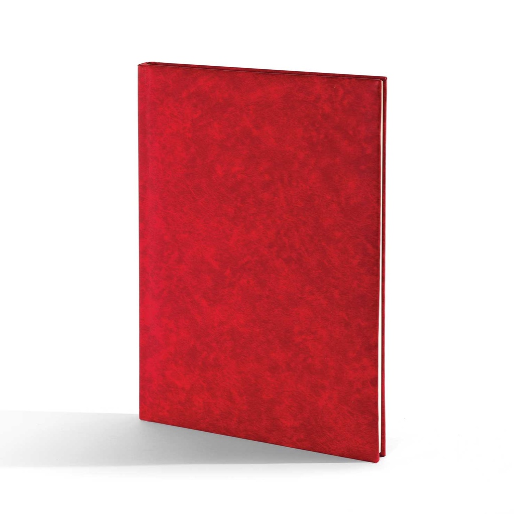 "MONACO" red diary A4, format: 20x26,5cm, 192 pages, P/20