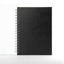 "ROKOVNIK" black, wire bound B5, format: 16,5x23,5 cm, 192 pages, P/25