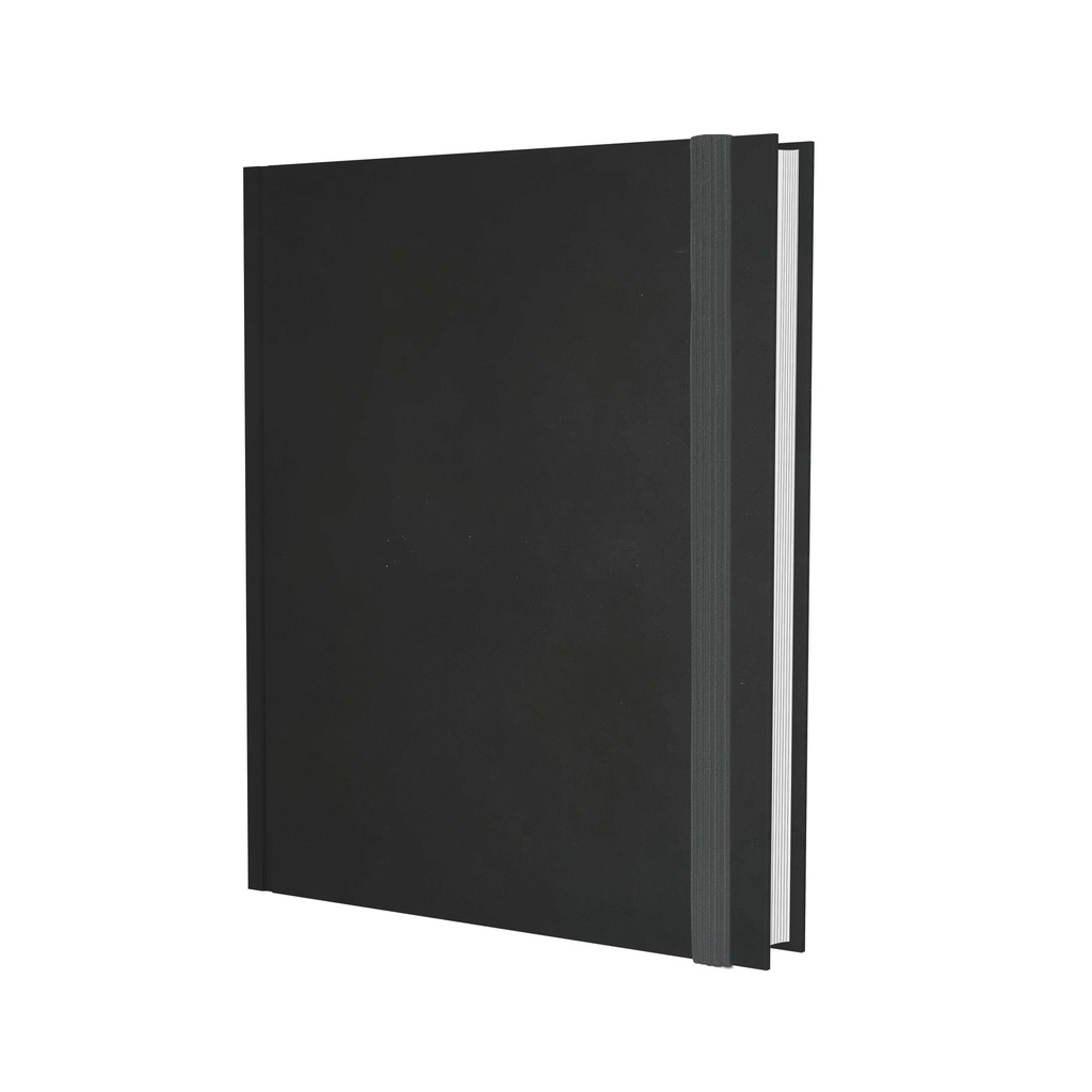 "BURANO" CRNI NOTES, poslovni, dim:17,5x20,6 cm, P/20