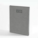 Planer DNEVNI SIVI PALERMO, šivani, B5, dim:16,5x22,5cm, 320 str. P/20 (meka korica)