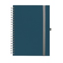 "NOTES BORGO wire" TIRKIZNO PLAVI spiralni A5, dim: 14x21 cm, 192 str., P/20