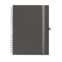 "NOTES BORGO wire" SIVI spiralni A5, dim: 14x21 cm, 192 str., P/20