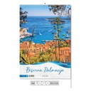 "BISERNA DALMACIJA" 13 sheets, format: 33x55 cm, PVC bag, P/25, color calendar