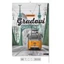 "VINTAGE GRADOVI" 13 list., dim: 33x55cm, PVC vrećica, P/40, color kalendar