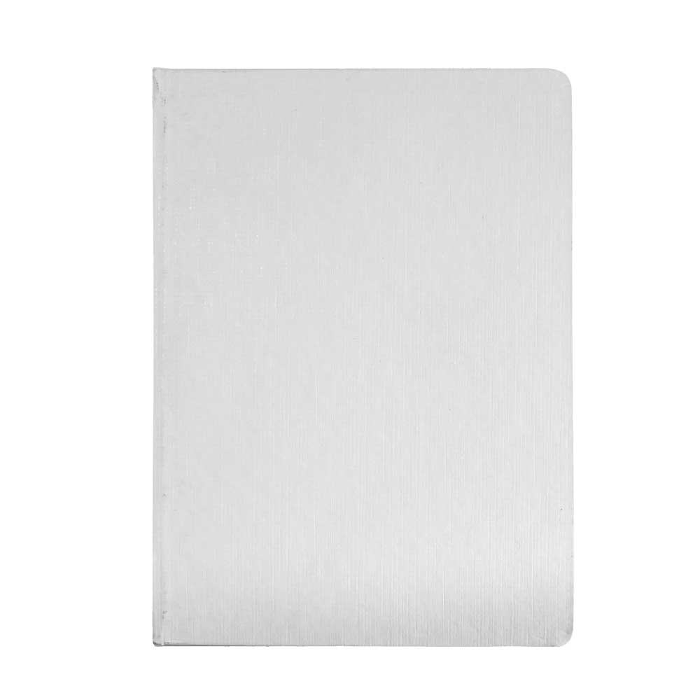 "BUDGET Friendly A5" white notebook, format:14,8x21cm, P/20