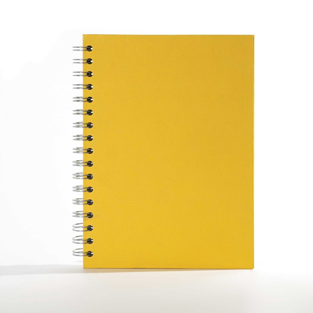ROKOVNIK yellow, wire bound B5, format 16,5x23,5, 192 pages, P/20
