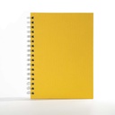 ROKOVNIK yellow, wire bound B5, last year, format 16,5x23,5, 192 pages, P/20